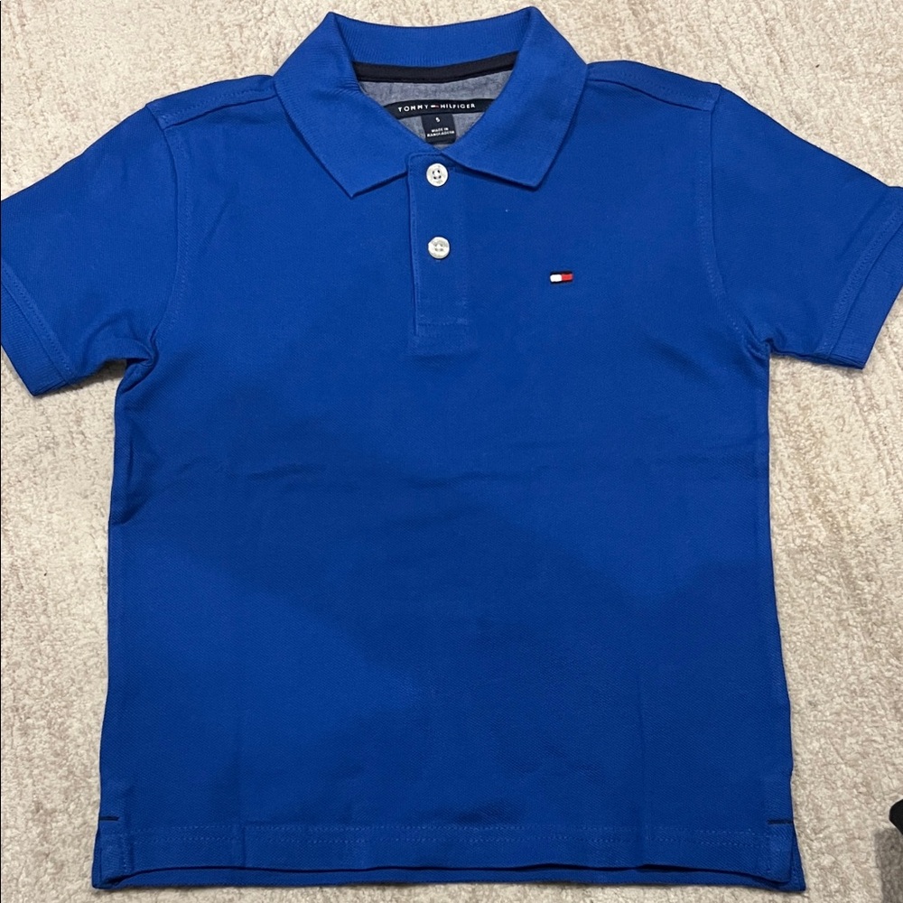 Tommy Hilfiger Kids Royal Blue Polo